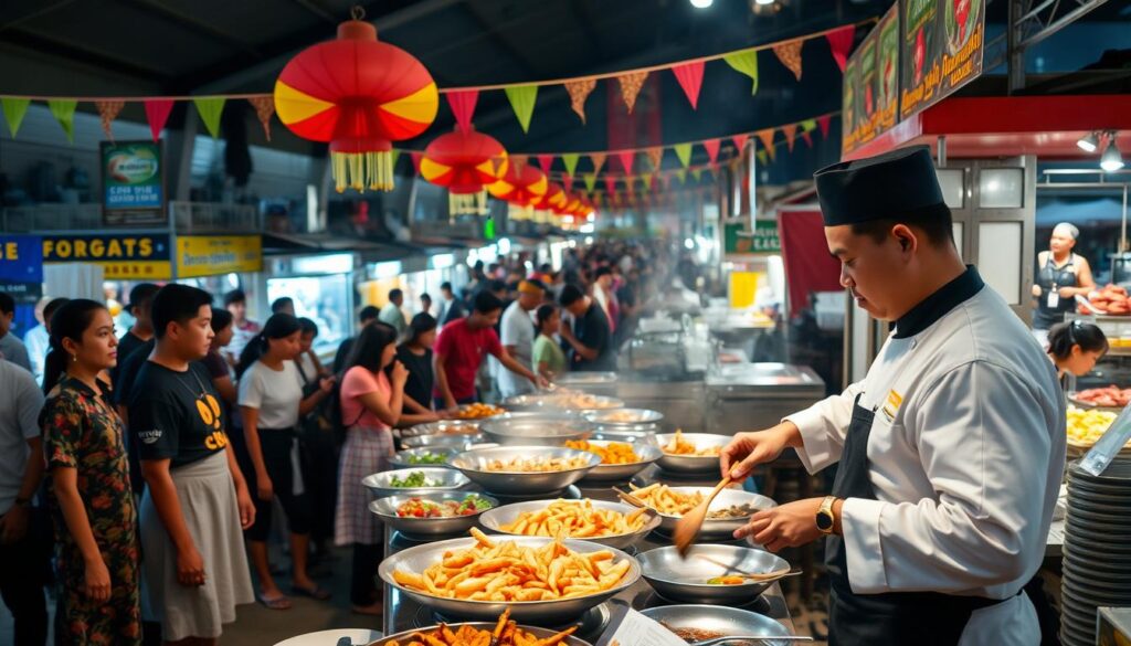 Demonstrasi Memasak di Festival Kuliner