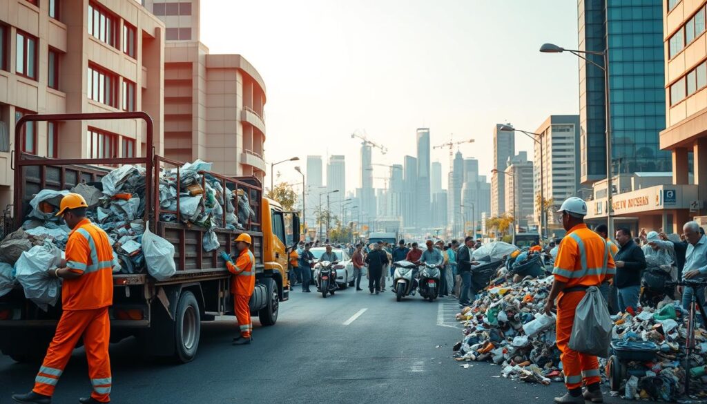Kerja sama pemerintah dan masyarakat dalam pengangkutan sampah