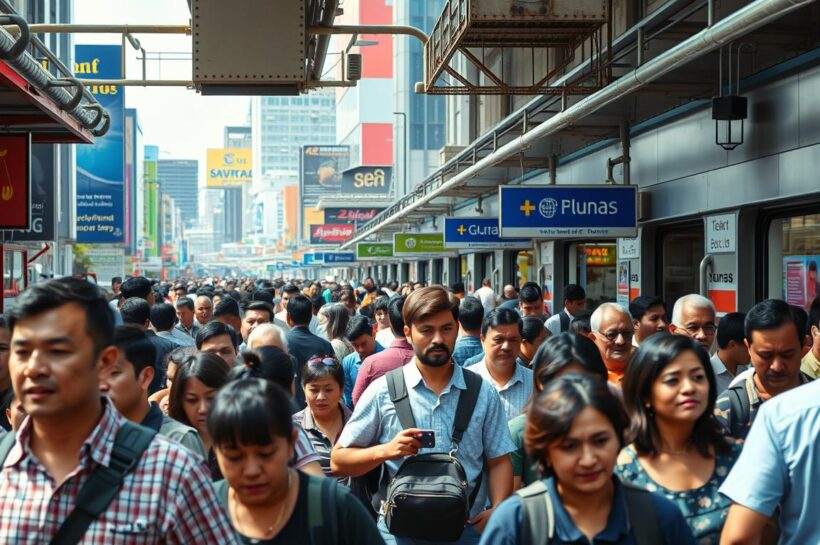 Masyarakat Kembali Ramai Gunakan Transportasi Umum Masyarakat Kembali Ramai Gunakan Transportasi Umum